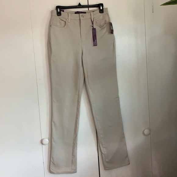 Beige soft stretch jeans - Picture 2 of 4